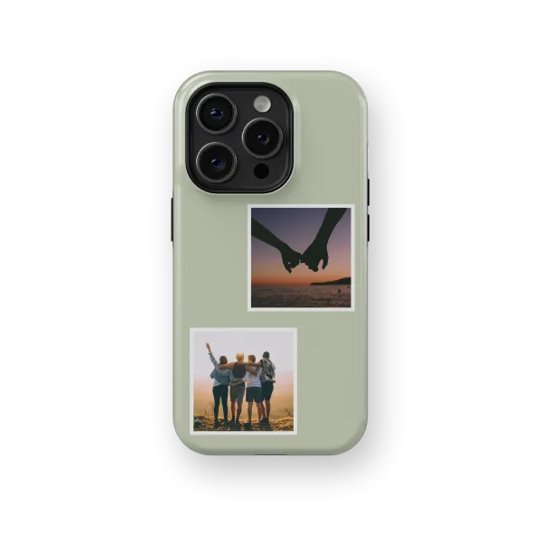 Twin Memories - Green | Coque de téléphone 3D 2en1 Ultra-résistante