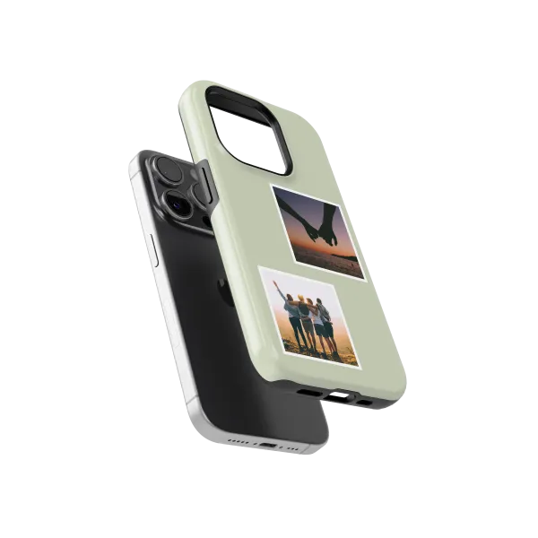 Twin Memories - Green | Coque de téléphone 3D 2en1 Ultra-résistante