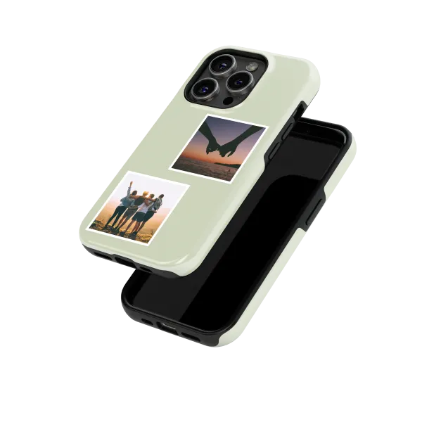 Twin Memories - Green | Coque de téléphone 3D 2en1 Ultra-résistante