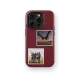 Twin Memories - Dark Red | Coque de téléphone 3D 2en1 Ultra-résistante