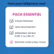 Pack Essentiel - Pour smartphone neuf