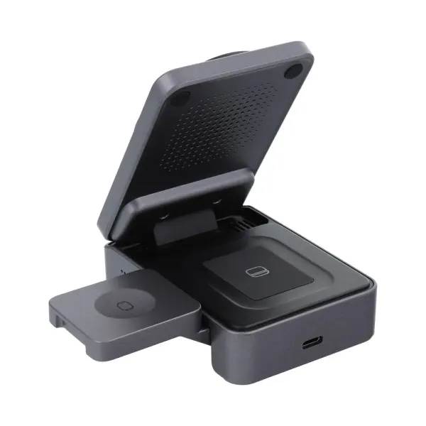 FORCELL F-ENERGY Support de charge 3-en-1 Flex Pro Qi2 et MagSafe 15W