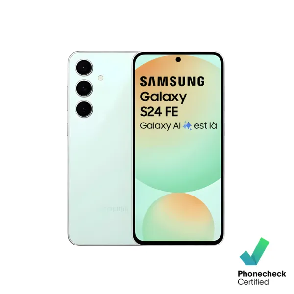 SAMSUNG Galaxy S24 FE 5G - Occasion Vert