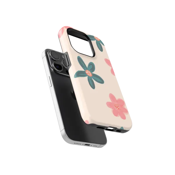 Canvas Garden | Coque de téléphone 3D 2en1 Ultra-résistante