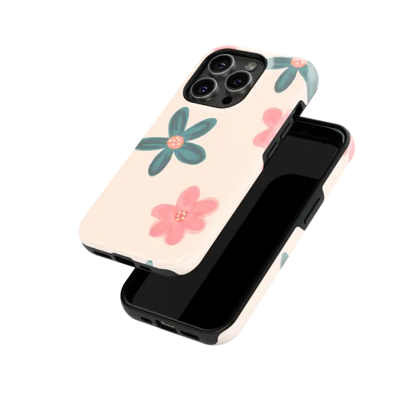 Canvas Garden | Coque de téléphone 3D 2en1 Ultra-résistante