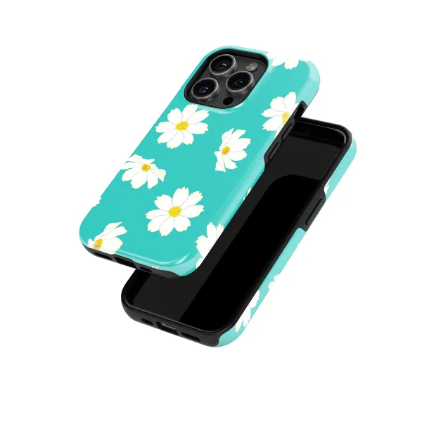 Ocean Petals | Coque de téléphone 3D 2en1 Ultra-résistante