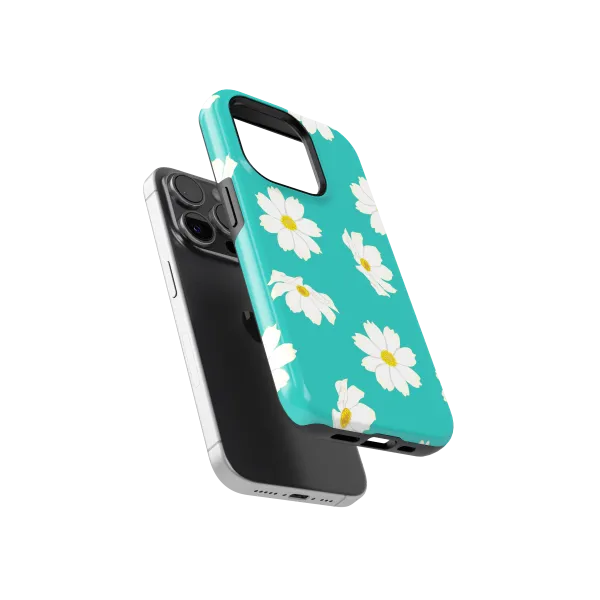 Ocean Petals | Coque de téléphone 3D 2en1 Ultra-résistante