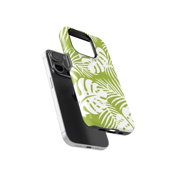 Monstera Mood | Coque de téléphone 3D 2en1 Ultra-résistante