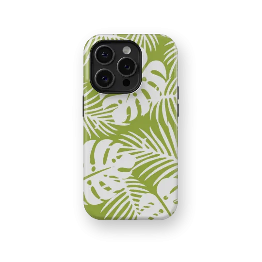 Monstera Mood | Coque de téléphone 3D 2en1 Ultra-résistante