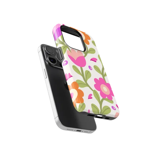 Fika Flora | Coque de téléphone 3D 2en1 Ultra-résistante
