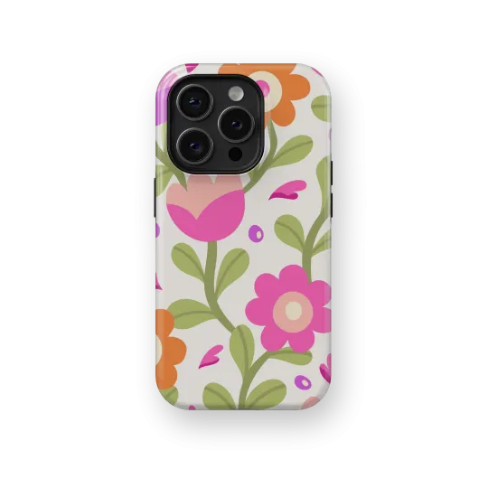Fika Flora | Coque de téléphone 3D 2en1 Ultra-résistante