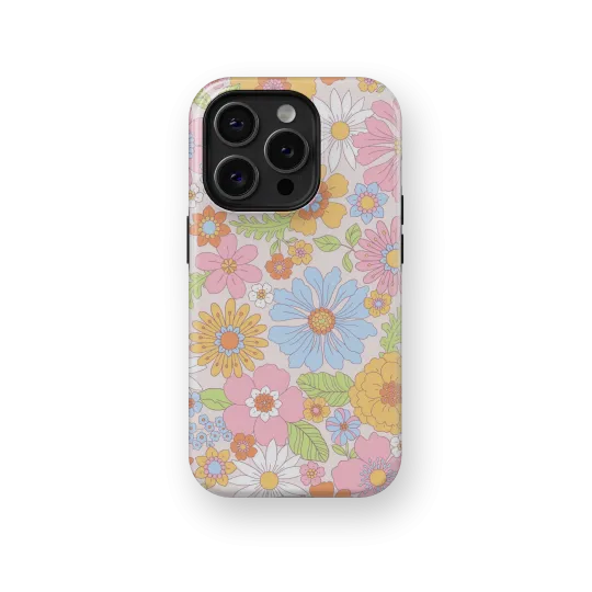 Floréal | Coque de téléphone 3D 2en1 Ultra-résistante