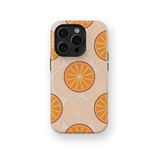 Orange Oasis | Coque de téléphone 3D 2en1 Ultra-résistante