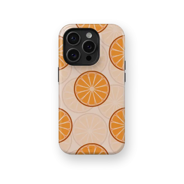 Orange Oasis | Coque de téléphone 3D 2en1 Ultra-résistante