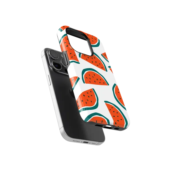 Watermelon Falls | Coque de téléphone 3D 2en1 Ultra-résistante
