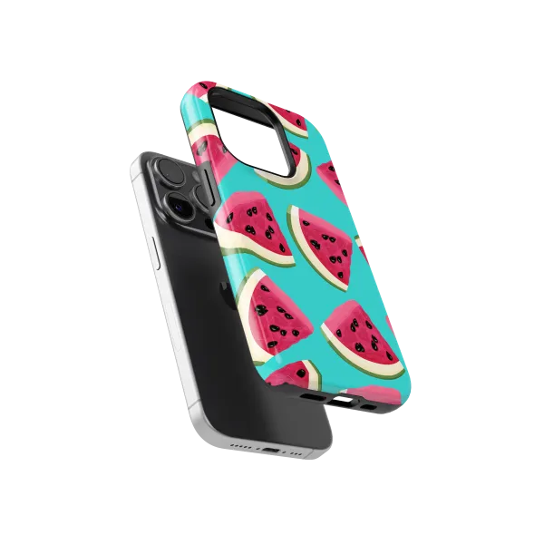 Watermelon Art | Coque de téléphone 3D 2en1 Ultra-résistante