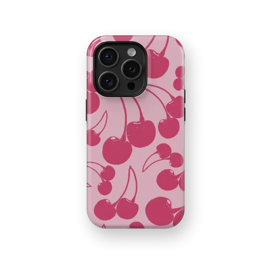 Cherry Bliss | Coque de téléphone 3D 2en1 Ultra-résistante