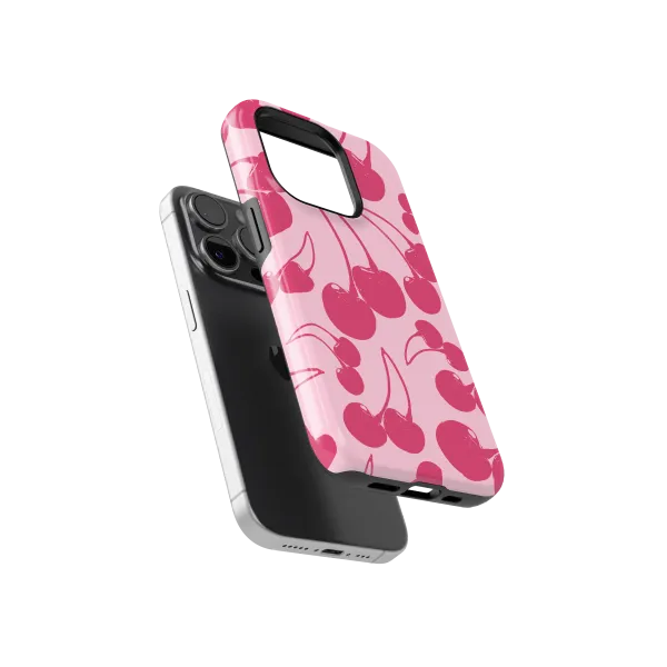 Cherry Bliss | Coque de téléphone 3D 2en1 Ultra-résistante