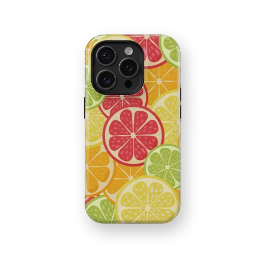 Funky Agrumes | Coque de téléphone 3D 2en1 Ultra-résistante