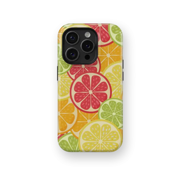 Funky Agrumes | Coque de téléphone 3D 2en1 Ultra-résistante