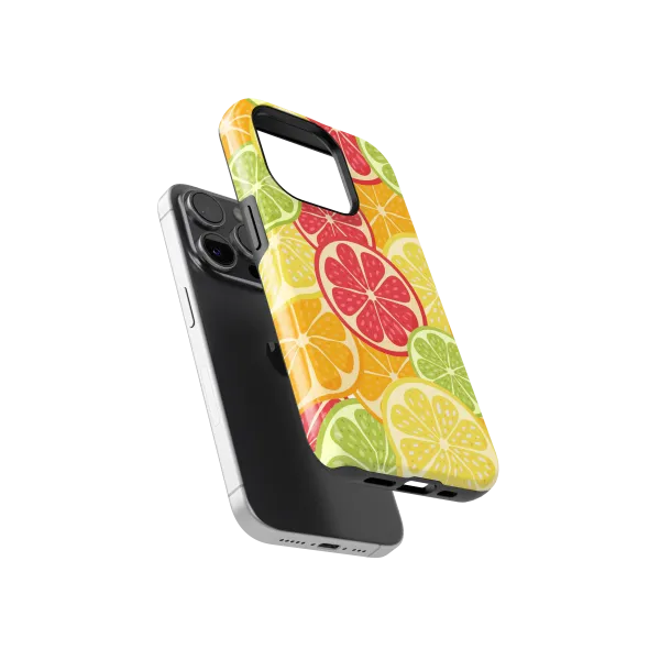 Funky Agrumes | Coque de téléphone 3D 2en1 Ultra-résistante