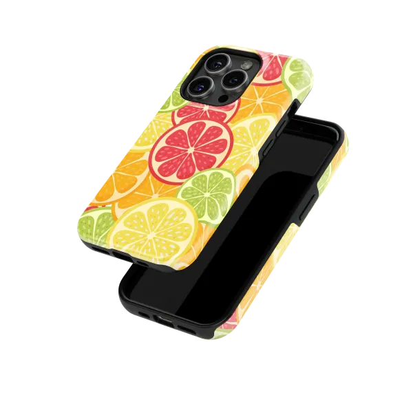 Funky Agrumes | Coque de téléphone 3D 2en1 Ultra-résistante