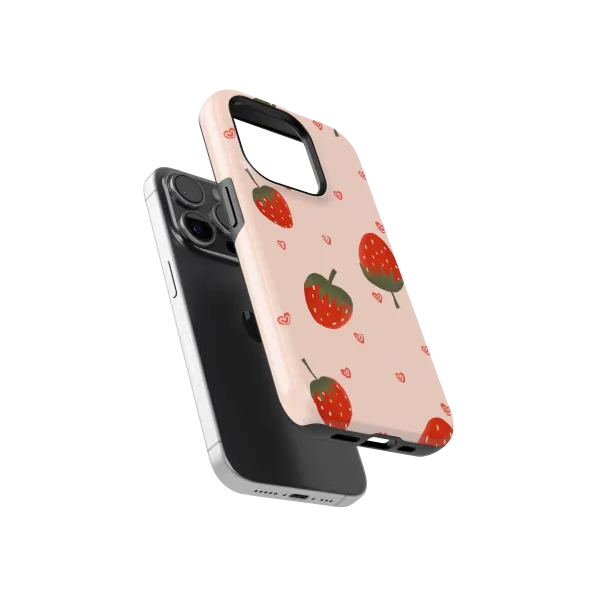 Berry Sweet Love | Coque de téléphone 3D 2en1 Ultra-résistante