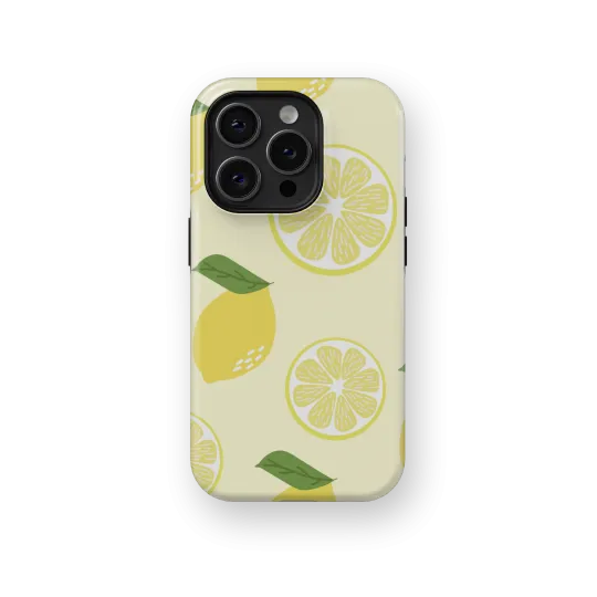 Zesty Lemons | Coque de téléphone 3D 2en1 Ultra-résistante