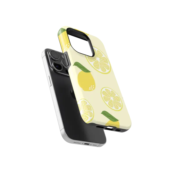 Zesty Lemons | Coque de téléphone 3D 2en1 Ultra-résistante
