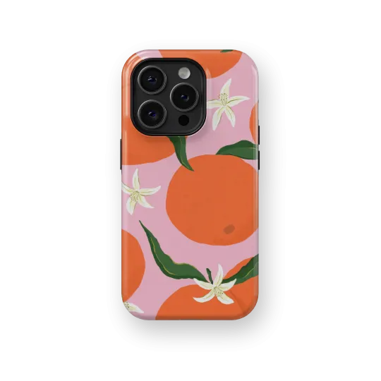 Orange Delight | Coque de téléphone 3D 2en1 Ultra-résistante