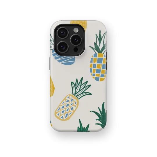 Pineapple Pop | Coque de téléphone 3D 2en1 Ultra-résistante