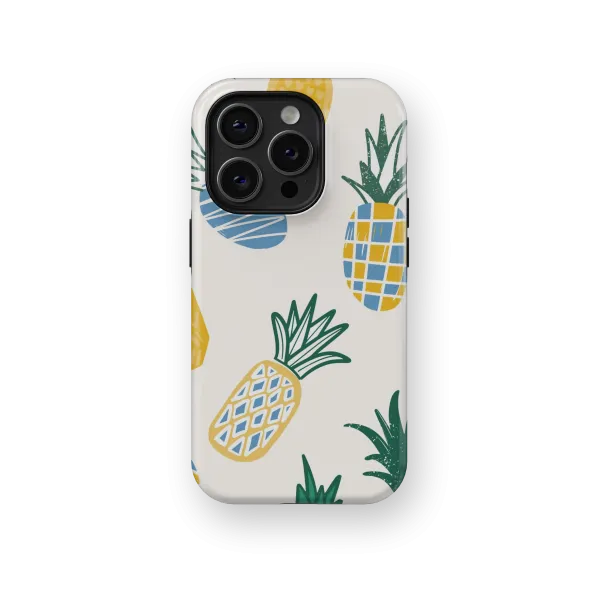 Pineapple Pop | Coque de téléphone 3D 2en1 Ultra-résistante