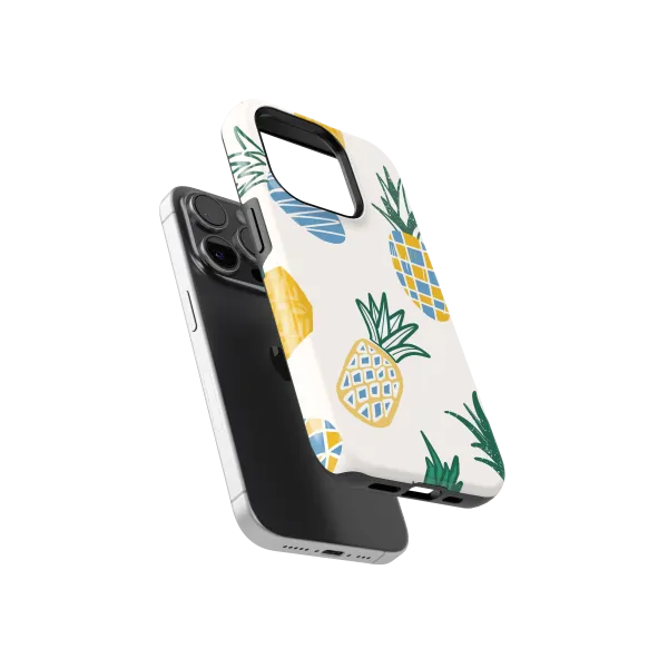 Pineapple Pop | Coque de téléphone 3D 2en1 Ultra-résistante