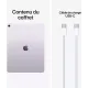 Contenu du coffret APPLE iPad Air 11 Pouces (2026) Puce M4 - Neuf Mauve