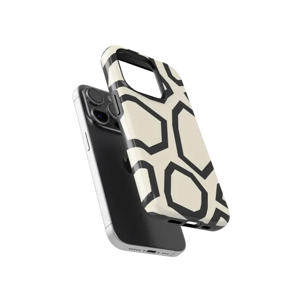 Geometric Collection | Coque de téléphone 3D 2en1 Ultra-résistante
