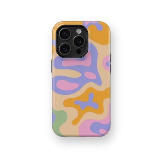 Artful Waves | Coque de téléphone 3D 2en1 Ultra-résistante