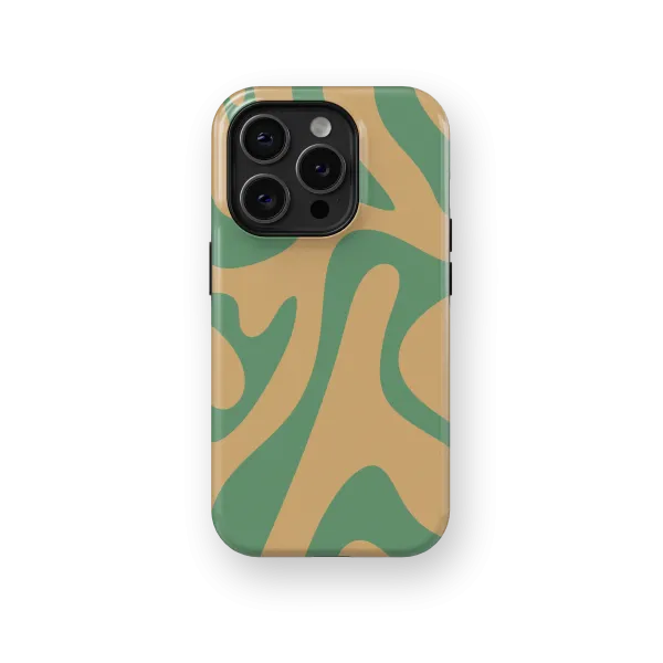 Golden Meadow | Coque de téléphone 3D 2en1 Ultra-résistante