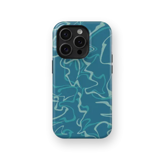 Electric Ocean | Coque de téléphone 3D 2en1 Ultra-résistante