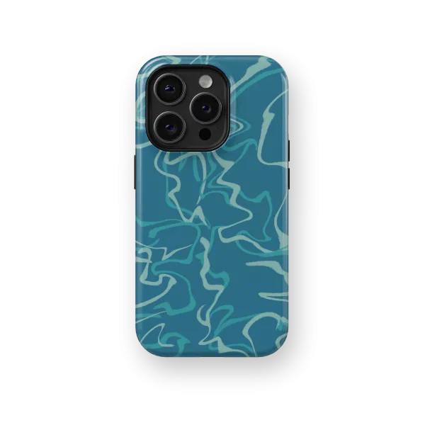 Electric Ocean | Coque de téléphone 3D 2en1 Ultra-résistante