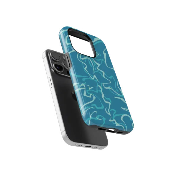 Electric Ocean | Coque de téléphone 3D 2en1 Ultra-résistante