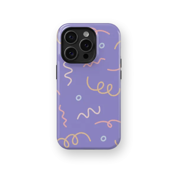Confetti Party | Coque de téléphone 3D 2en1 Ultra-résistante