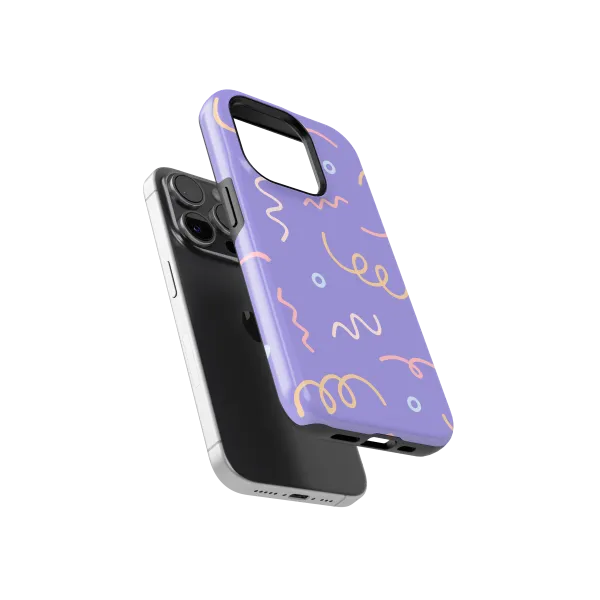 Confetti Party | Coque de téléphone 3D 2en1 Ultra-résistante