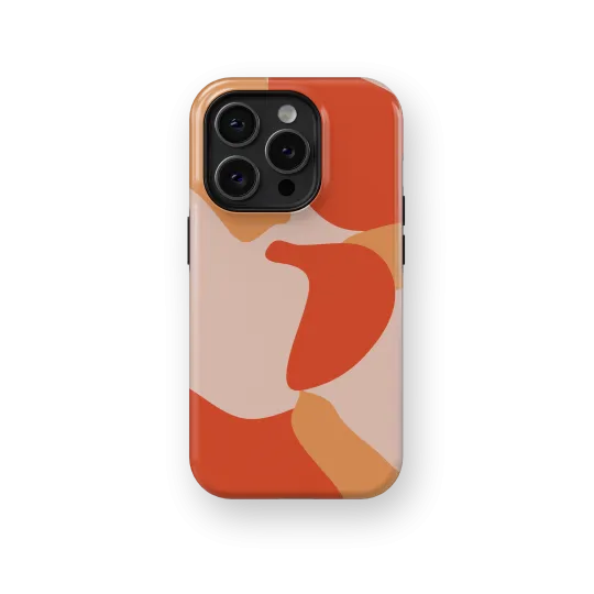 Patchy Orange | Coque de téléphone 3D 2en1 Ultra-résistante