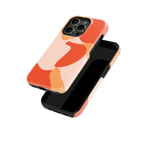 Patchy Orange | Coque de téléphone 3D 2en1 Ultra-résistante