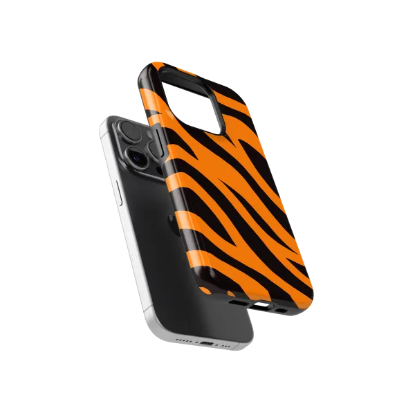 Tiger Groove | Coque de téléphone 3D 2en1 Ultra-résistante