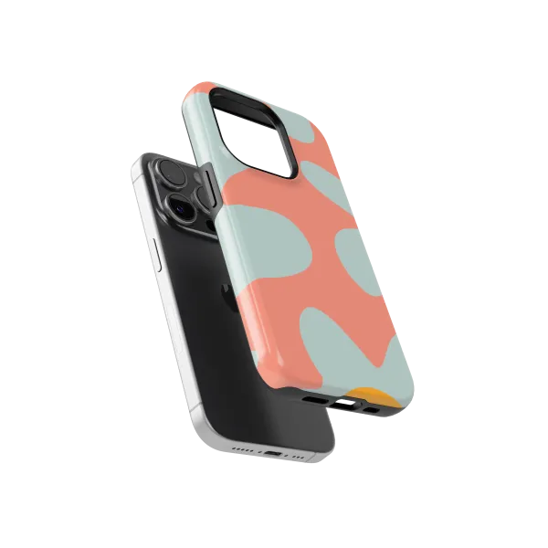 Coral Breeze | Coque de téléphone 3D 2en1 Ultra-résistante