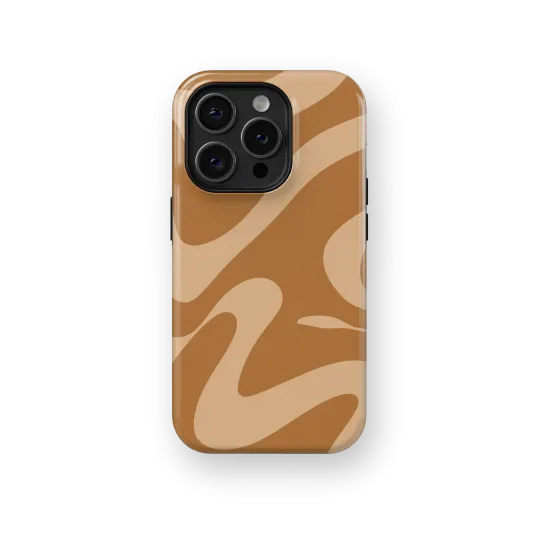 Caramel Dunes | Coque de téléphone 3D 2en1 Ultra-résistante