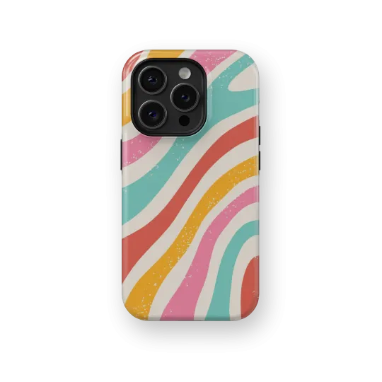 Retro Vibes | Coque de téléphone 3D 2en1 Ultra-résistante