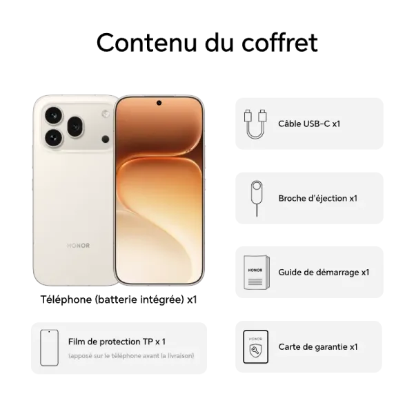 HONOR 600 Pro - Neuf Lumière stellaire