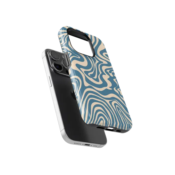 Lagoon Maze | Coque de téléphone 3D 2en1 Ultra-résistante